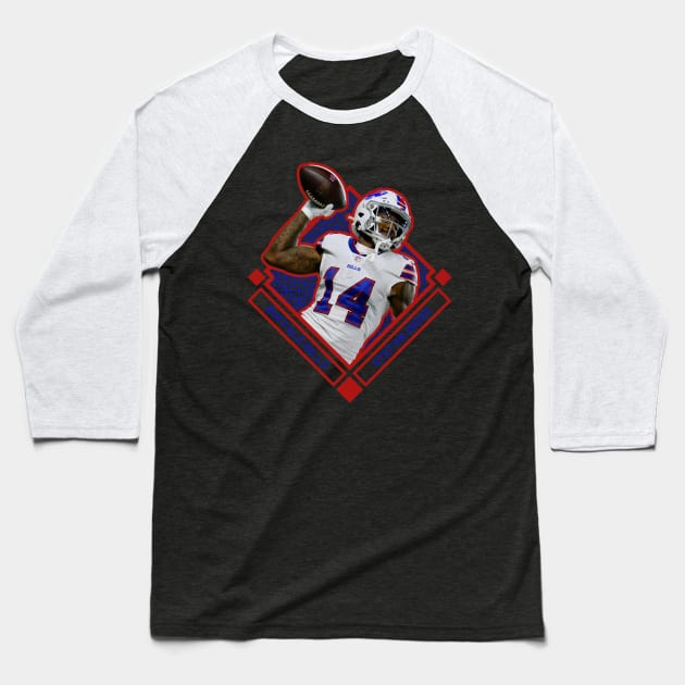 Stefon Diggs Diamond Style Baseball T-Shirt by hackercyberattackactivity